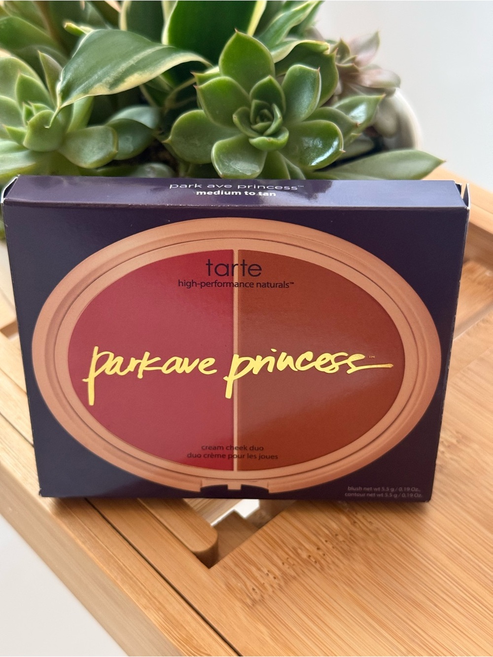 Tarte Park Ave Princess Cream Cheek Duo — med to tan